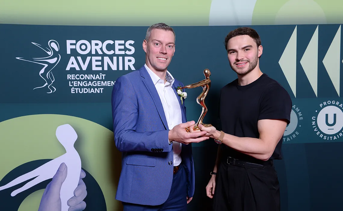 Vincent Lavoie-Rancourt Lauréat Excellence Partenaire Site