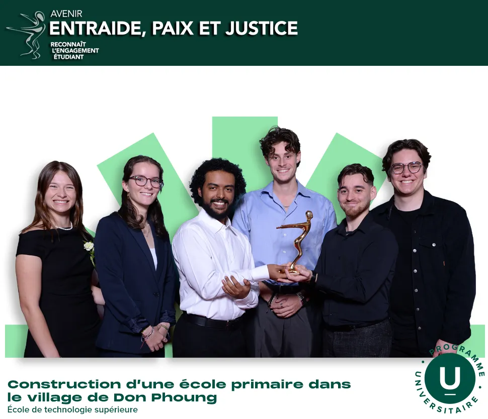 Construction d’une école primaire dans le village de Don Phoung Caroussel